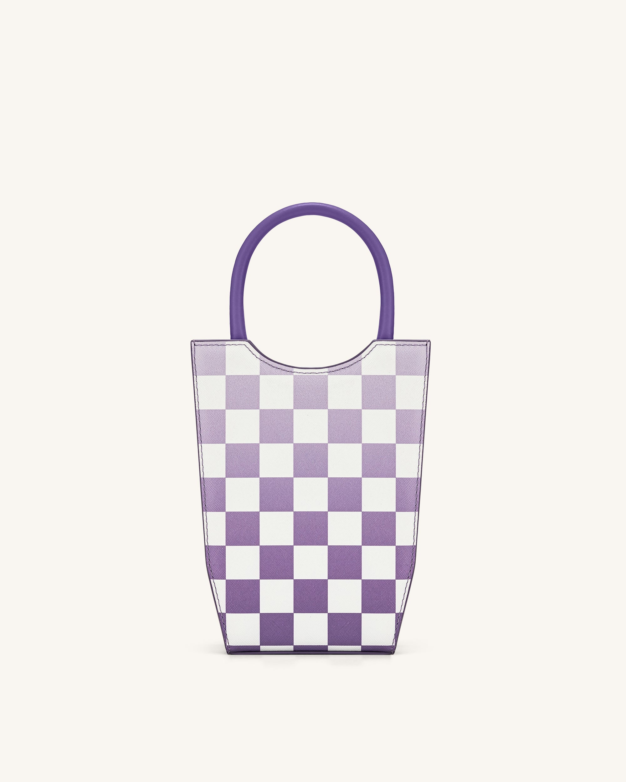 FEI Gradient Checkerboard Phone Bag - Purple - Image 4