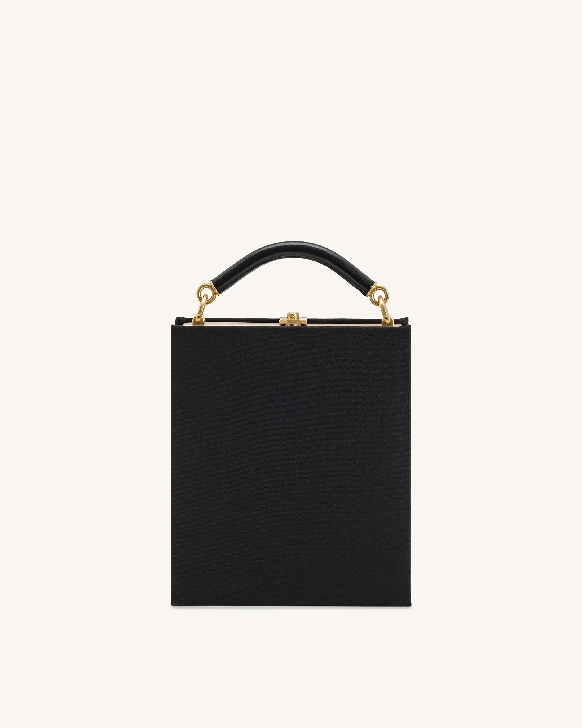 Elle Colorful Beaded Book Top Handle Bag - Black - Image 3