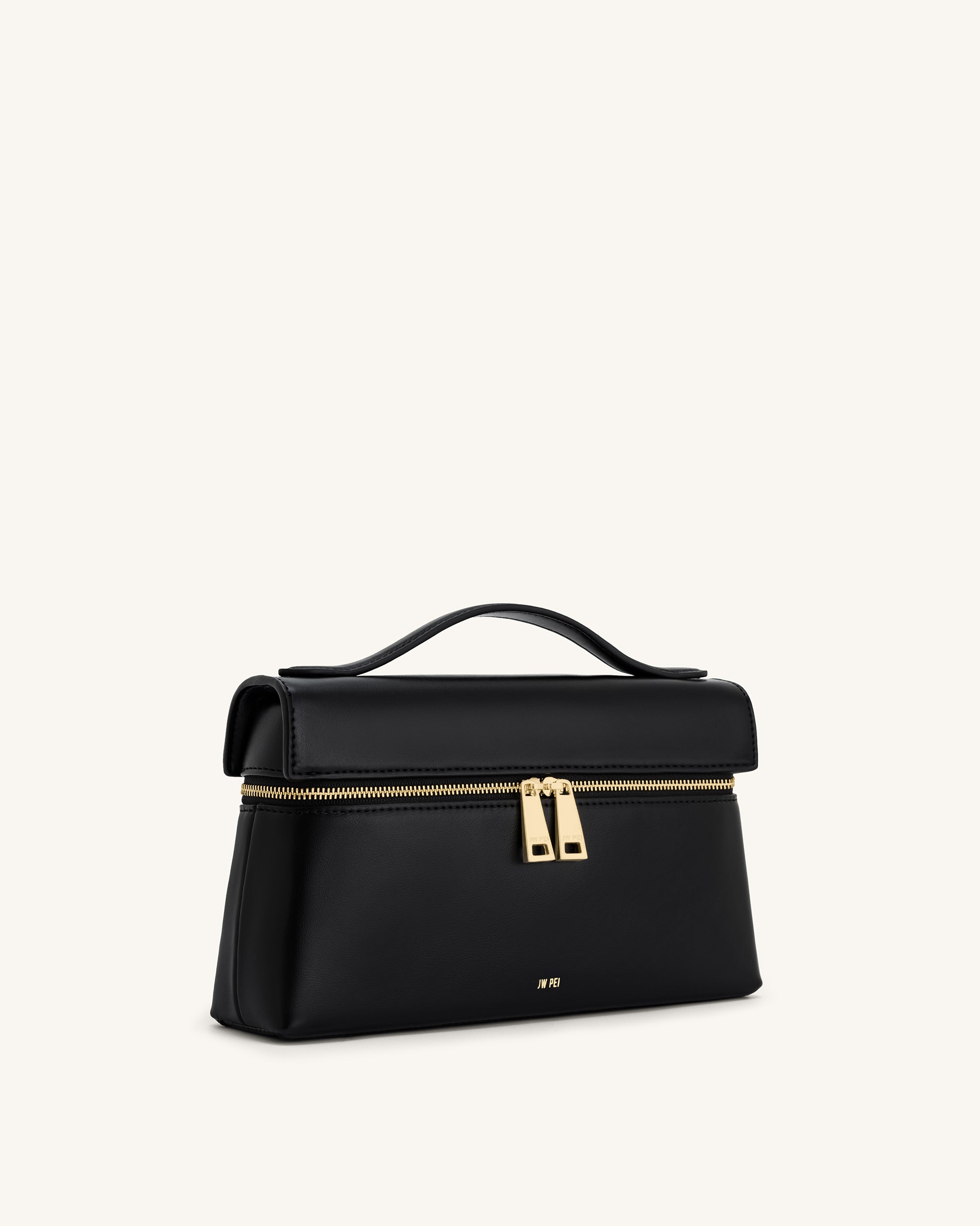 Thea Top Handle Bag - Black - Image 3