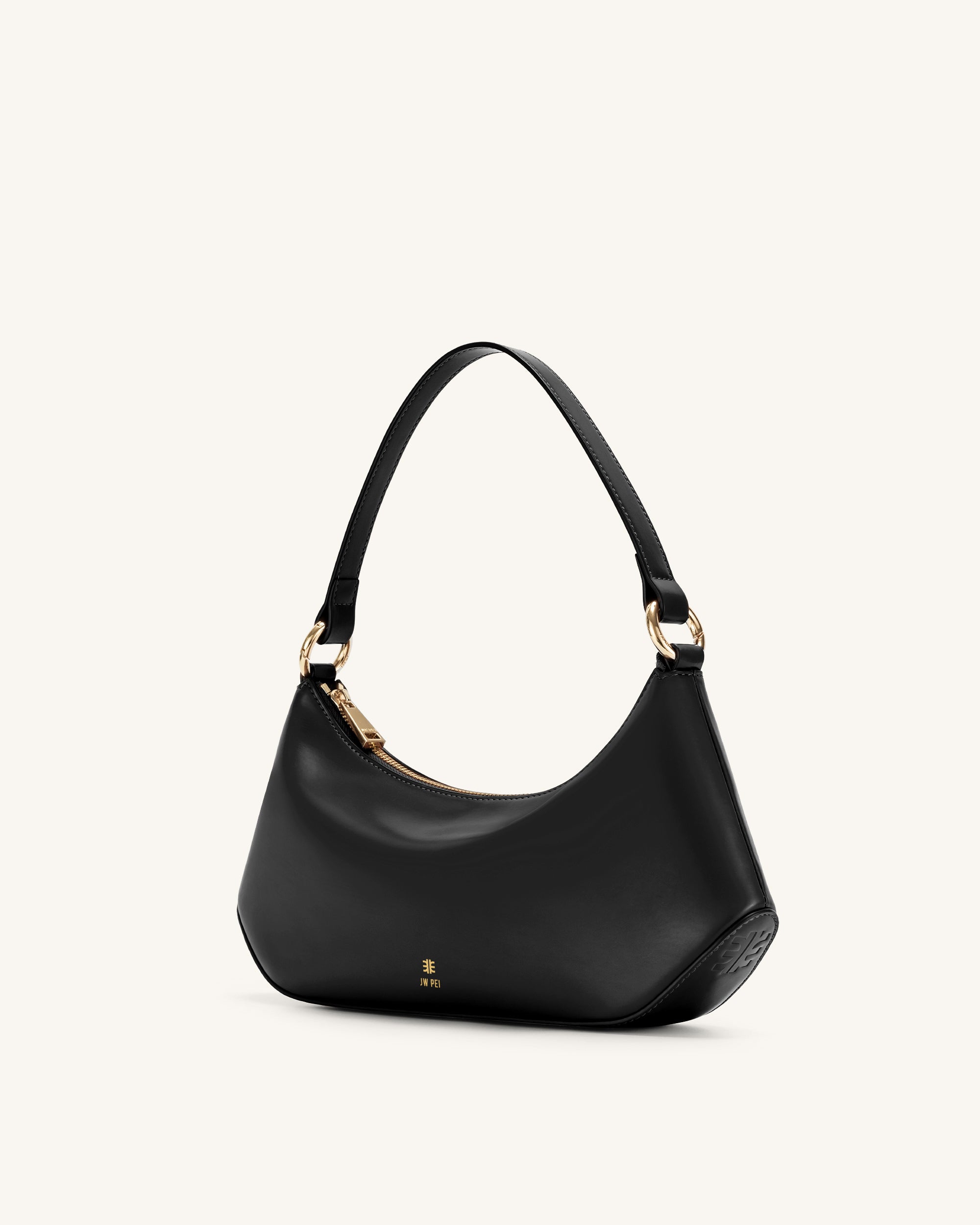Lily Shoulder Bag - Black - Image 3