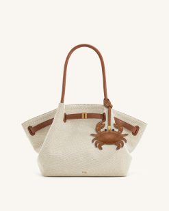 Alternative view of Crab Bag Charm - Brown