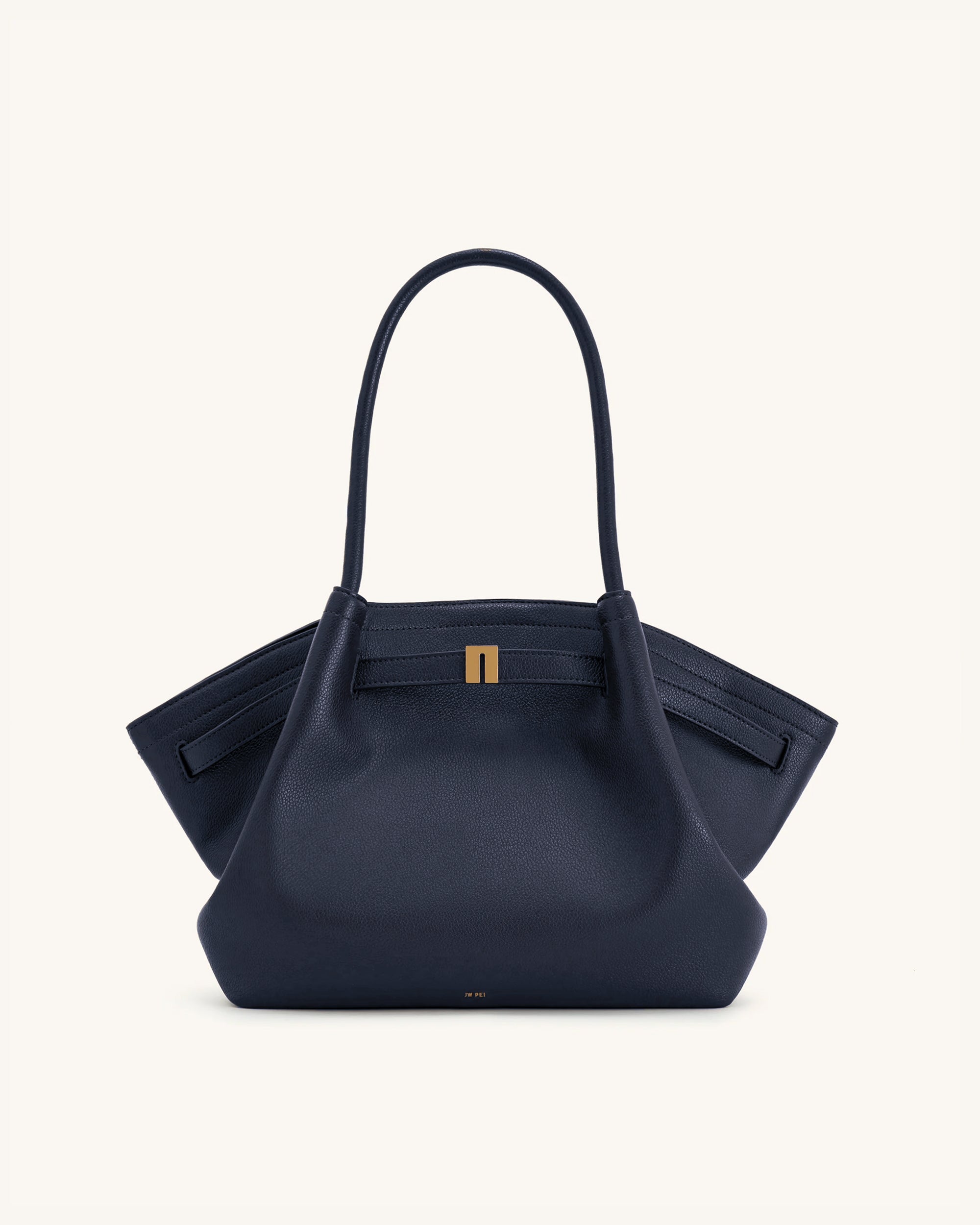 Hana Medium Tote Bag - Navy Blue